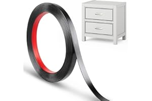 PSYQTSUARY Samoprzylepne listwy ozdobne, 5 m x 1 cm, elastyczna listwa ozdobna, samoprzylepna, czarne panele PCW, do ściany, do dekoracji ścian, ramy lustra, drzwi, dekoracji mebli