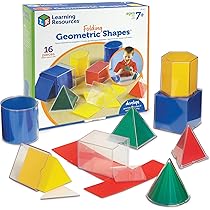 Learning Resources Forme relazionate GeoSolids, Risorsa di
