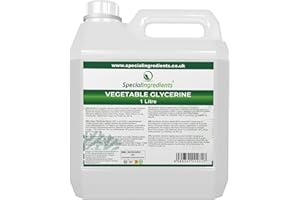 Vegetable Glycerine 1 Litre Premium Quality Food Grade, Vegan, Non GMO, Natural Humectant, Fragrance Free Recyclable Container - Special Ingredients