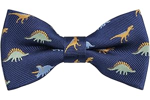 Alizeal Boys Pre-tied Bow Tie Novelty Adjustable Birthday Wedding Party Prom Kids Bow Tie