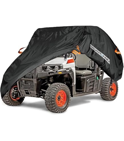 NEVERLAND UTV Cover Heavy Duty - Waterproof 4-6 Seater Side By Side Cover With Reflective Strips