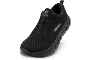 FitVille Damen Laufschuhe Weit Turnschuhe Atmungsaktiv Sportschuhe Leichte Barfußschuhe Joggingschuhe Sneaker Bequeme Walking Schuhe Breite Füße