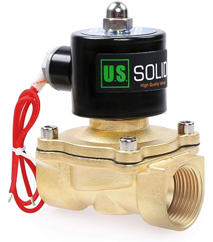 U.S. Solid Magneetventiel 1/2 zinklegering 220 V AC NBR