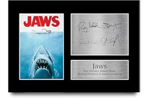 HWC Trading Jaws A4 Ungerahmt Signiert Gedruckt Autogramme Bild Druck-Fotoanzeige Geschenk Für Filmfans
