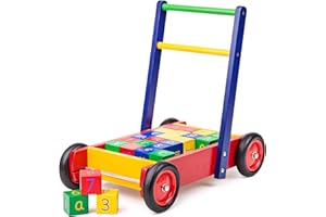 Tidlo Baby Walker mit ABC Blocks