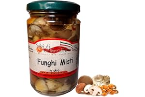SFIZIDICALABRIA.COM PRODOTTI TIPICI CALABRESI Funghi Misti in Olio 280 GR Ottimo Antipasto Calabrese - Prodotti Tipici Calabresi