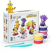 Hey Clay Despicable Me Minions 15 Kutu Seti - Renkli Modelleme &Ccedil;ocuklar İ&ccedil;in Hava Kuruyan Kil Seti, 15 Kutu, Şekillendirici A