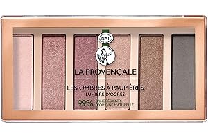 La Provençale - Les Ombres à Paupières Lumière d'Ocres - Palette Fards à Paupières - 99% d'ingrédients d'origine naturelle