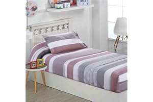 DHESTIA HOME - Edredón Ajustable Cama Nido, Litera, Cama 90 y Cama 105 Infantil y Juvenil Color Color D Talla Cama 90