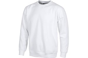 Work Team Sudadera Cuello Caja con puños y Cintura elásticos. Hombre