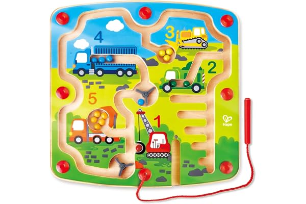 Hape Labyrinthe magnétique véhicules de Chantier