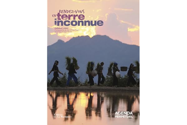 Agenda perpétuel "Rendez-vous en terre inconnue"