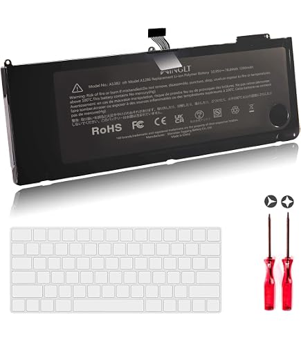 Batterie A1382 Pour MacBook Pro 15" (2011-2012) – Haute Autonomie, Installation Facile, 12 Mois De Garantie
