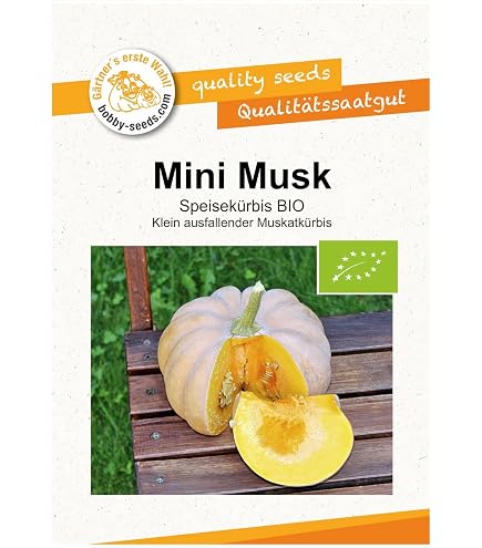 Butterkin F1 Kürbissamen Von Bobby-Seeds – 10 Korn, Muskatkürbis, Ca. 1,5 Kg Früchte, Frühe Reife