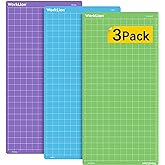 WORKLION Cutting Mat 12x24 Inch for Cricut Explore One/Air/Air 2/Maker Variety Adhesive (Low,Moderate,Strong) Non Slip Durabl