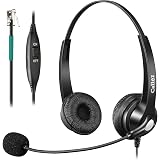 PChero Corded Telephone with Noise Cancellation Monaural Headset \u0026 Dialpad  for Call Center Office Bu_Welcome to PChero