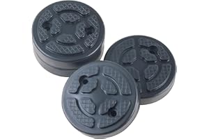 GIVIHGETI 4 Stück 120 x 30mm Gummiauflage Parkhebebühne Gummiteller Hebebühne Gummiaufnahme, Gummiauflage, Aufnahmegummi, Wagenheberauflage für Wagenheber und Hebebühnen
