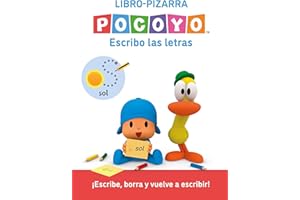 Pocoyó. Lectoescritura - Escribo las letras (Libro-pizarra): ¡Escribe, borra y vuelve a escribir! (Altea)