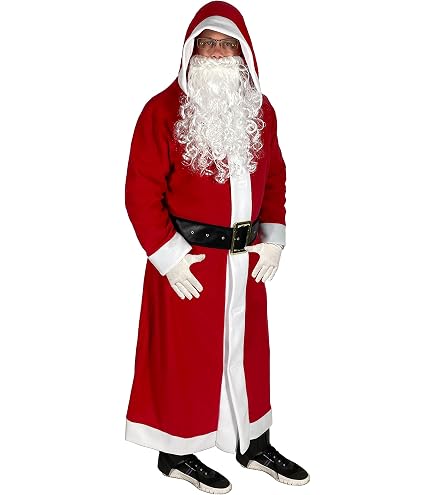 Toulite Weihnachten Rot Weihnachtsmann Kostüm Für Produktbild-Vorschau 5