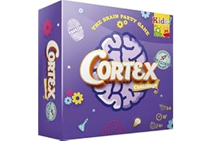 CAPTAIN MACAQUE Zygomatic - Cortex : Challenge Kids - Jeu de Société pour Enfants dès 6 ans - Jeu de Cartes Sensoriel - Testez votre Mémoire - 2 à 6 joueurs - 15 min