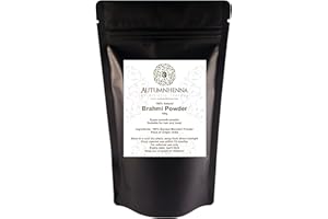 AUTUMNHENNA 100% Natural Brahmi Powder for Hair