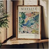 Fark Tanıtım Matisse &Ccedil;er&ccedil;evesiz Poster, Modern Dekoratif &Ccedil;er&ccedil;evesiz Poster, Tablo, Matisse-3, 50 x 70