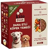Kito Fresh Dana Etli K&ouml;pek Yemeği%100 Taze İ&ccedil;erikli Mama 250 gr