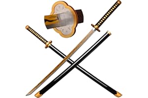 ACTASITEMS Japanisches Anime Cosplay Requisit Dämonentöter Holzschwert - 104cm, Katana-Kaigaku
