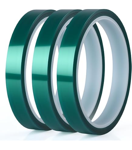 QUARKZMAN Nastro Termico 4 Rotoli 12mmx33m – Alta Temperatura Per Sublimazione