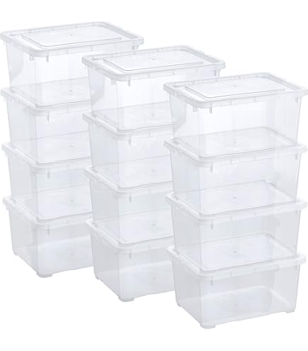 Ikea Dragan Bambusboxen mit Deckel, 2 Stck : Amazon.de: Kche, Haushalt &  Wohnen