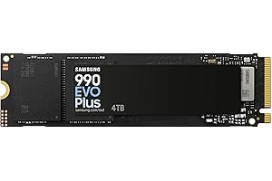 Samsung SSD Interne 990 EVO Plus, NVMe 2.0 PCIe 4.0 x 4 / 5.0x2, 2 To, Vitesse de lecture jusqu'à 7250 Mo/s, Idéal pour le gaming et la bureautique, MZ-V9S2T0BW