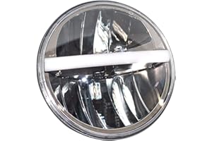 SXMA 2PCS 7 "LED redondo de la linterna E-MARK LED aprobado del Cr ee con DRL Señal de vuelta 6000K Hi/lo Beam luces del faro para Jee p W rangler JK 97-17 HL226