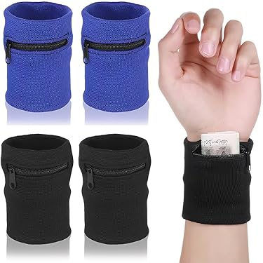 MUNSKT 3 Pièces Sport Serre Poignets, Bracelet Eponge Tennis, Bande au et Bracelet Eponge Fluo, Bande Poignet Transpiration