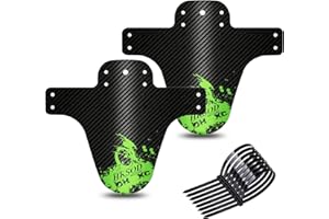 hksod Garde-Boue pour VTT de 26 à 29 Pouces Mudguard VTT Avant et arrière avec Serre-câbles, Garde-Boue pour protéger Contre Les éclaboussures et la saleté