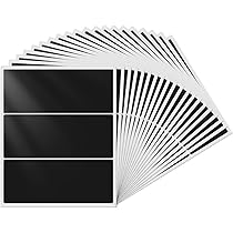 Etichette Adesive Nere 75x25 Mm - 160 Pezzi, Impermeabili, Scrivibili, Per Marmellate E Indirizzi - Foto 13