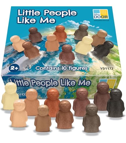 Miniland 27395 - Europäische Familie 8 Figuren 12,5 cm / 4,5 cm
