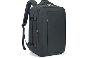 VMIKIV Zaino per Ryanair 40x20x25 40x30x20 Zaino da Viaggio Aereo Bagaglio a Mano Piccolo Borsa da Cabina Zaini Donna Uomo per Scuola Lavoro