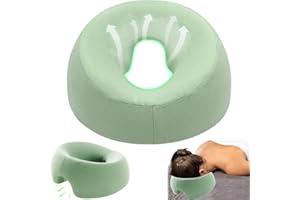 TZEKING Reposacabezas de Masaje para Cama,Almohada de Masaje Boca Abajo,Almohada De Masaje Facial,cojín de relajación Facial,reposacabezas de Cama de Masaje,Almohada Propensa A Masaje,para SPA,Salón