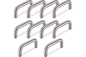 ‎SOTECH 10 x SO-TECH® Bügelgriffe BG03e ECHT EDELSTAHL massiv Ø 10 mm/BA 64 mm/Möbelgriffe Küchengriffe