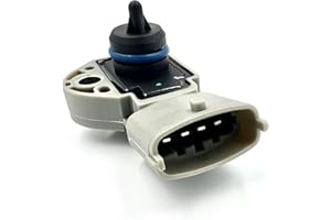 REPERIO Fuel Pressure Sensor 0261230238 1573657 for Ford Focus RS ST Kuga 2.5 - Volvo T5 XC70 C60 V70 V60 V40 S80 S40 C30 Freelander 2