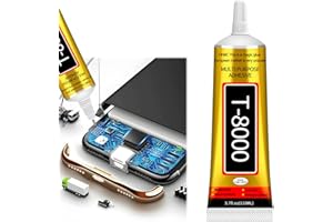 SEO-FANALLY T8000 Colla Schermo Cellulare 110 ml, Colla Smartphone, Colla Display Smartphone, Colla per Cellulari, Adatto per Telefoni Cellulari, Computer, Macchine Fotografiche, Gioielli, Ceramica