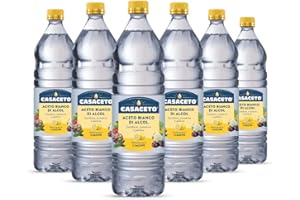 Aceto Bianco Di Alcol "Casaceto" Aromatizzato al Limone | De Nigris 1889 | 6 x 1 Litro