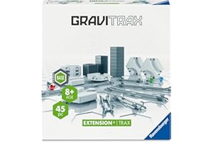 Ravensburger - GraviTrax - Set d'extension Rails 45 pièces - Circuit de billes - Jeu de construction créatif - Parcours de billes à construire - Dès 8 ans - Version française - 224142