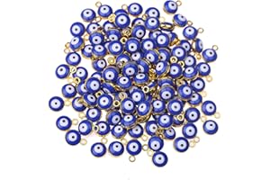 HERZWILD Evil Eye Perles Charm Charm Yeux Charms Perles Bijoux DIY pour Bracelets Collier Bijoux