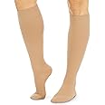 Anti Embolism Stockings 15-20 Mmhg Compression For Vericose VeinsUltra Sheer Ted Style Hose For And Knee High For Swelling Soreness, Maternity, Pregnancy And Nurses