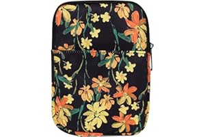 GJNMYSD Universal Sleeve Bag for 6",6.8",7" Kindle Paperwhite/Colorsoft 2024-2012 Compatible with 6"-6.8" All-New Kindle/Kobo/Tolino/Sony,6" EReader,Black Orchid