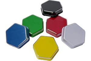 Talking Products, Talking Tiles Voice Recorders, Communication Sound Buttons. Pack of 6 Colors, 80 Seconds Recording. Educational Classroom Learning Resources, Game Show Answer Buzzers.