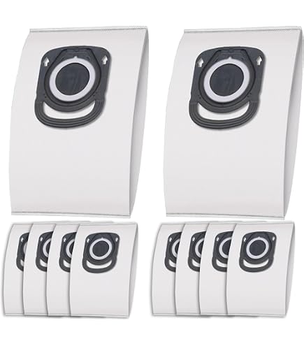 10 Sacchetti Per Aspirapolvere Microfibra Compatibili Rowenta ZR001501, ZR002801, Swirl R36 | Alta Filtrazione - 3