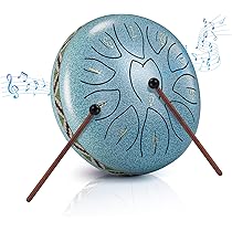 Mini Tamburo A Lingua D'Acciaio 3 Pollici - 6 Note Per Meditazione E Bambini - Foto 10