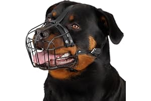 BRONZEDOG Rottweiler Dog Muzzle (nero)